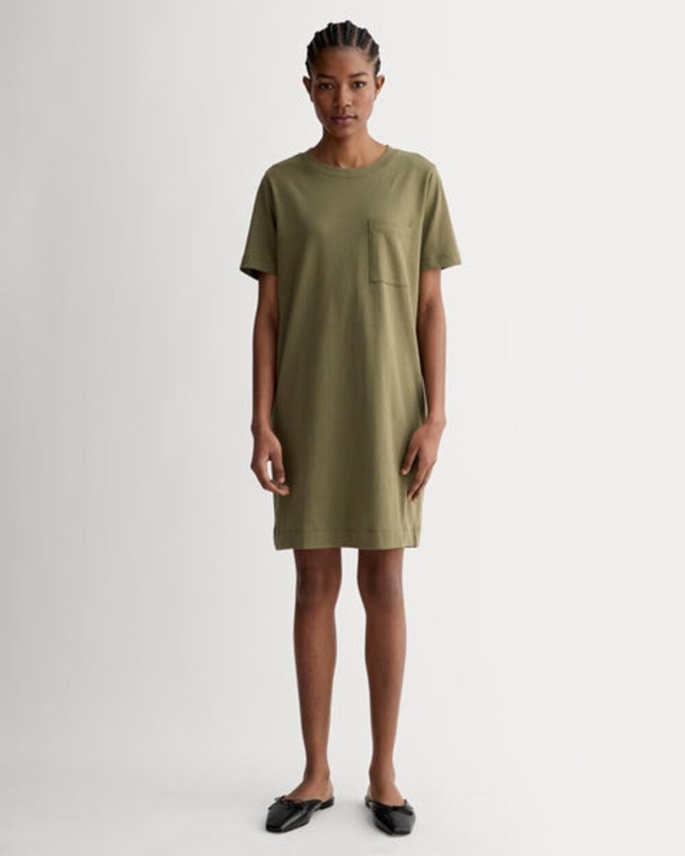 Everlane The Organic Cotton Weekend Tee Dress, 100% Organic Cotton SZ XS